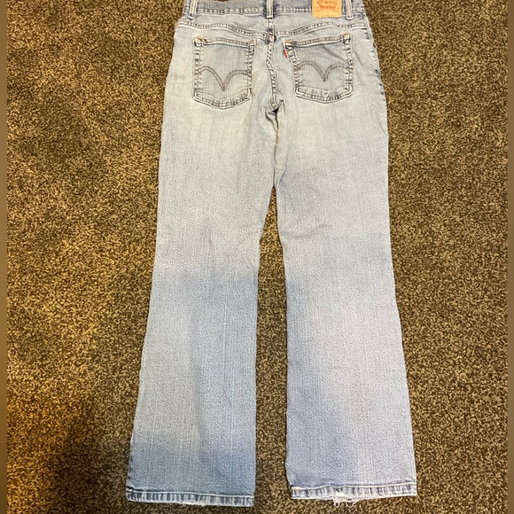 LEVIS ORIGINAL STRAIGHT LEG JEANS - Picture 6 of 8